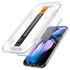 KREPITENO STEKLO SPIGEN GLAS.TR "EZ FIT" 2-PACK GOOGLE PIXEL 9 / 9 PRO PROZORNO