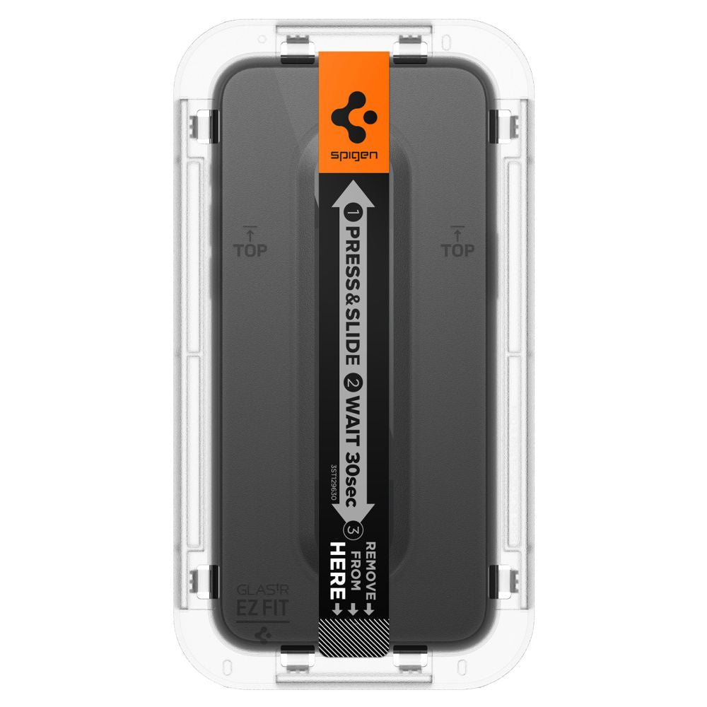 KALJENO STEKLO SPIGEN GLAS.TR "EZ FIT" FC IPHONE 15 ČRNA