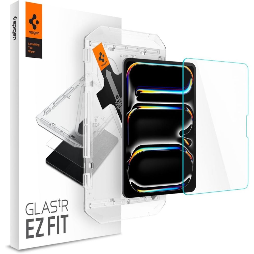 KALJENO STEKLO ZA IPAD PRO 11 5 / 2024 SPIGEN GLAS.TR ”EZ FIT” JASNO