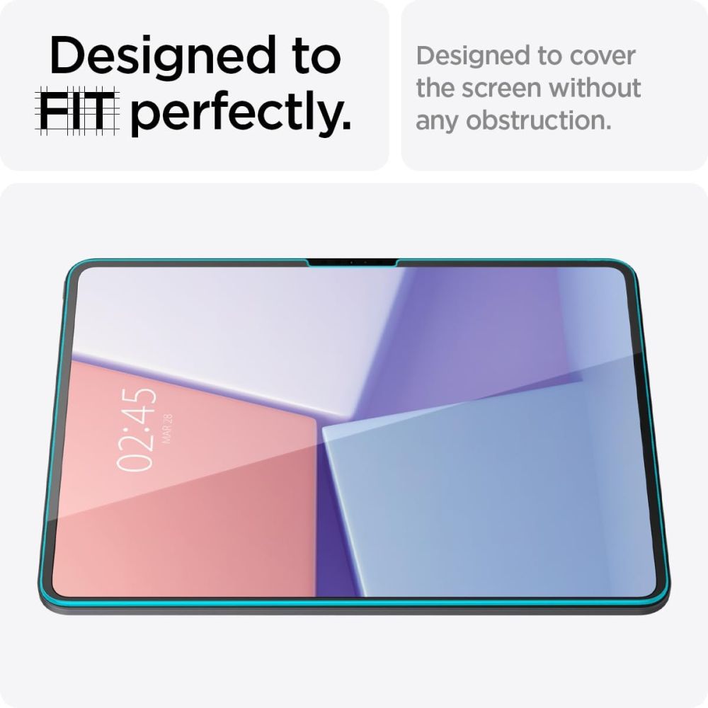 KALJENO STEKLO ZA IPAD PRO 13 7 / 2024 SPIGEN GLAS.TR ”EZ FIT” JASNO