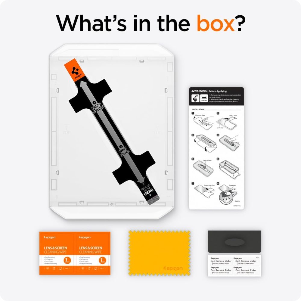 KALJENO STEKLO ZA IPAD PRO 13 7 / 2024 SPIGEN GLAS.TR ”EZ FIT” JASNO