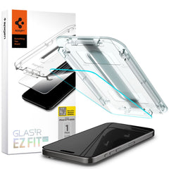 KALJENO STEKLO SPIGEN GLAS.TR "EZ FIT" IPHONE 15 PRO MAX PROZORNO