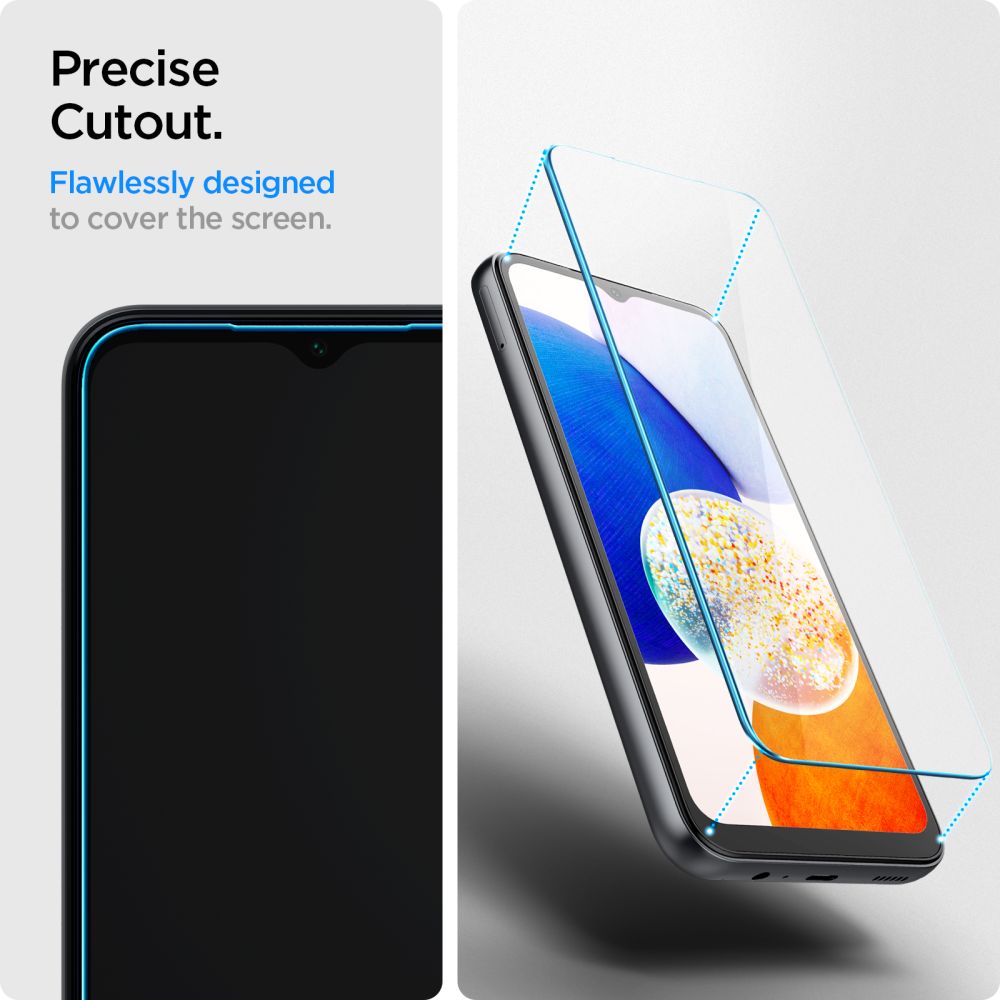 KREPEN STEKLO SPIGEN GLAS.TR SLIM 2-PAK GALAXY A15 4G / 5G / A25 5G PROZOREN