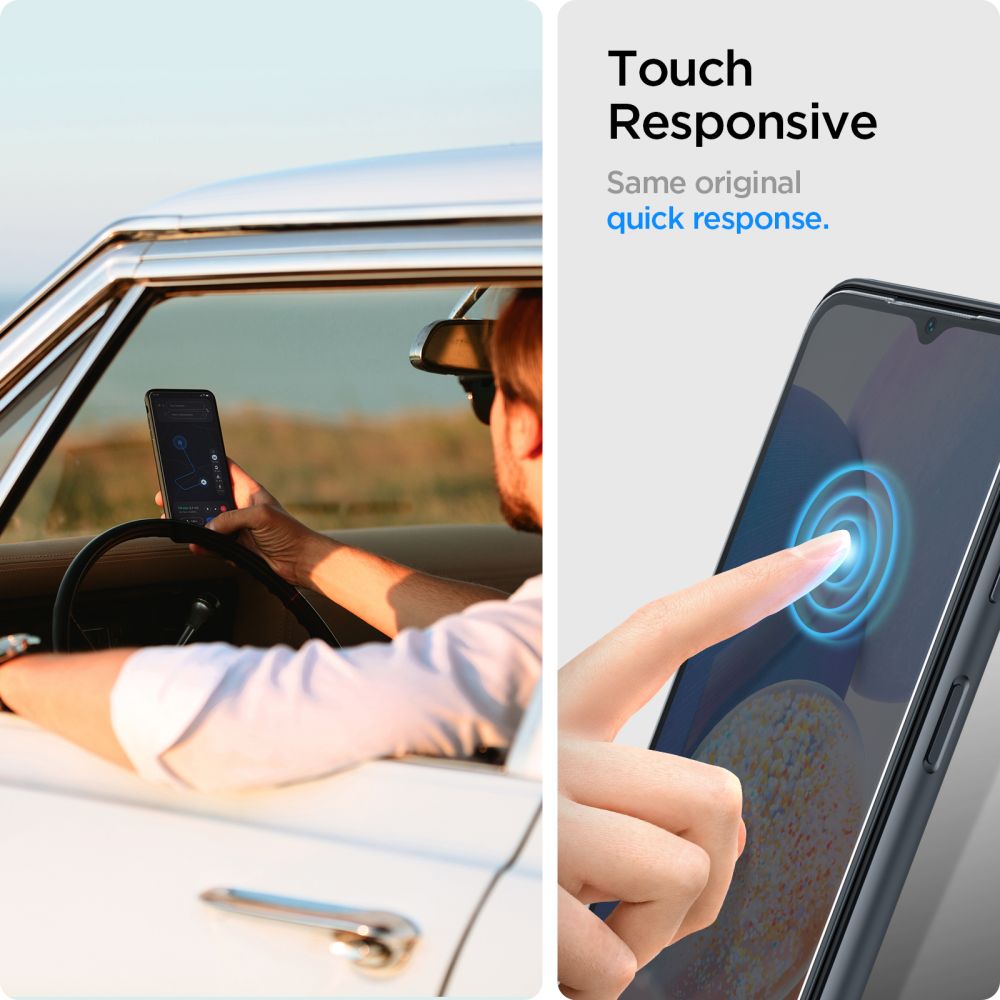 KREPEN STEKLO SPIGEN GLAS.TR SLIM 2-PAK GALAXY A15 4G / 5G / A25 5G PROZOREN