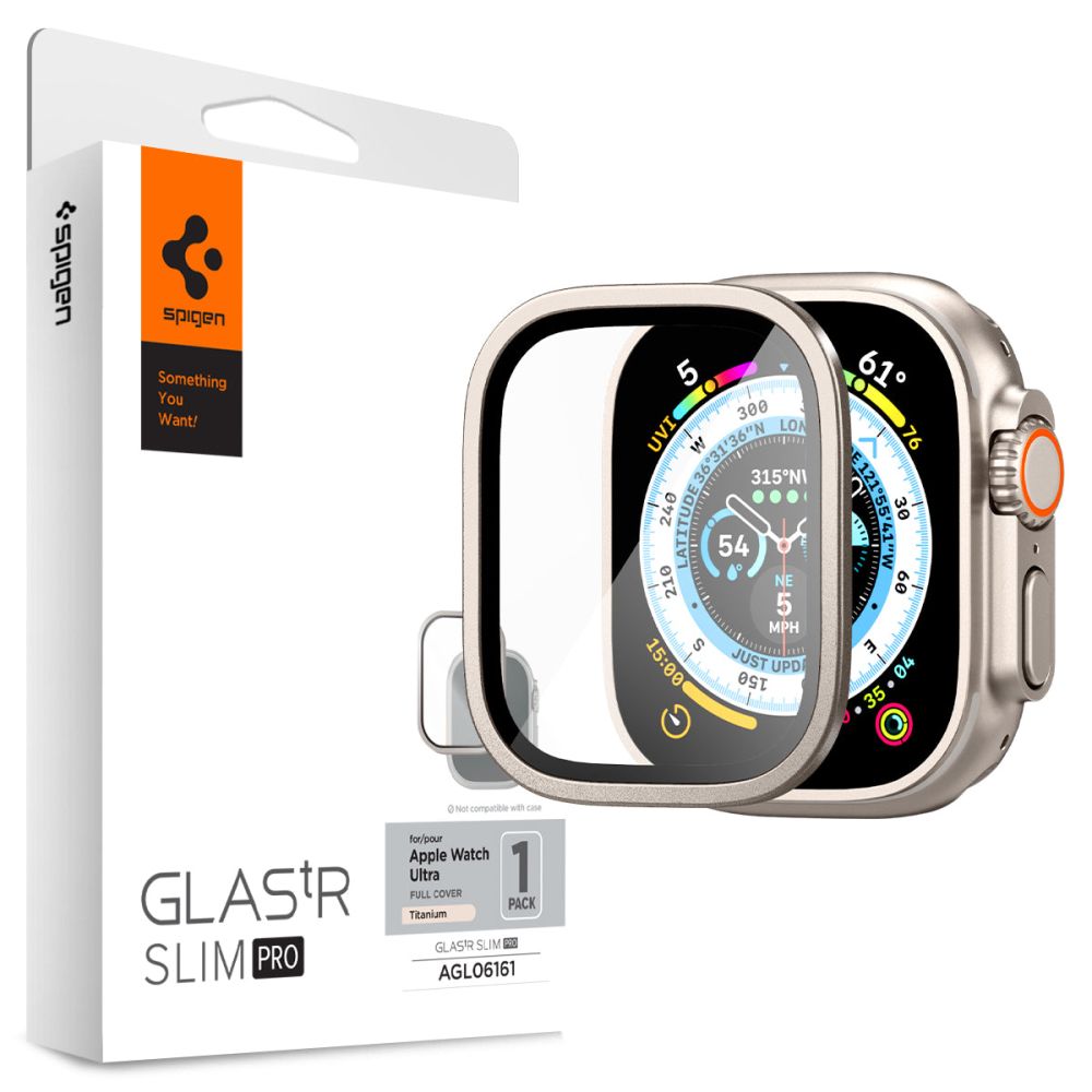 KALJENO STEKLO SPIGEN GLAS.TR SLIM PRO APPLE WATCH ULTRA 49 MM TITAN