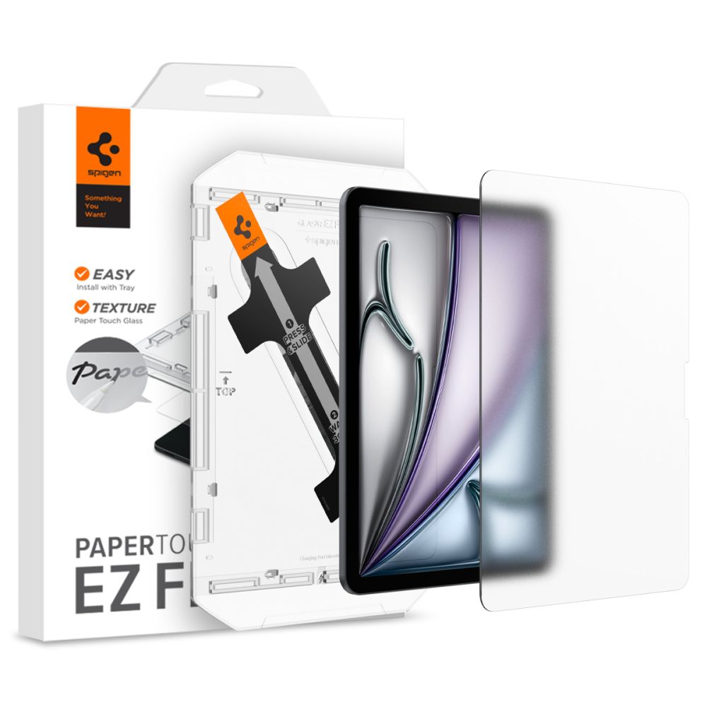 TRDNO STEKLO ZA IPAD AIR 11 6 / 2024 SPIGEN PAPER TOUCH MATTE CLEAR