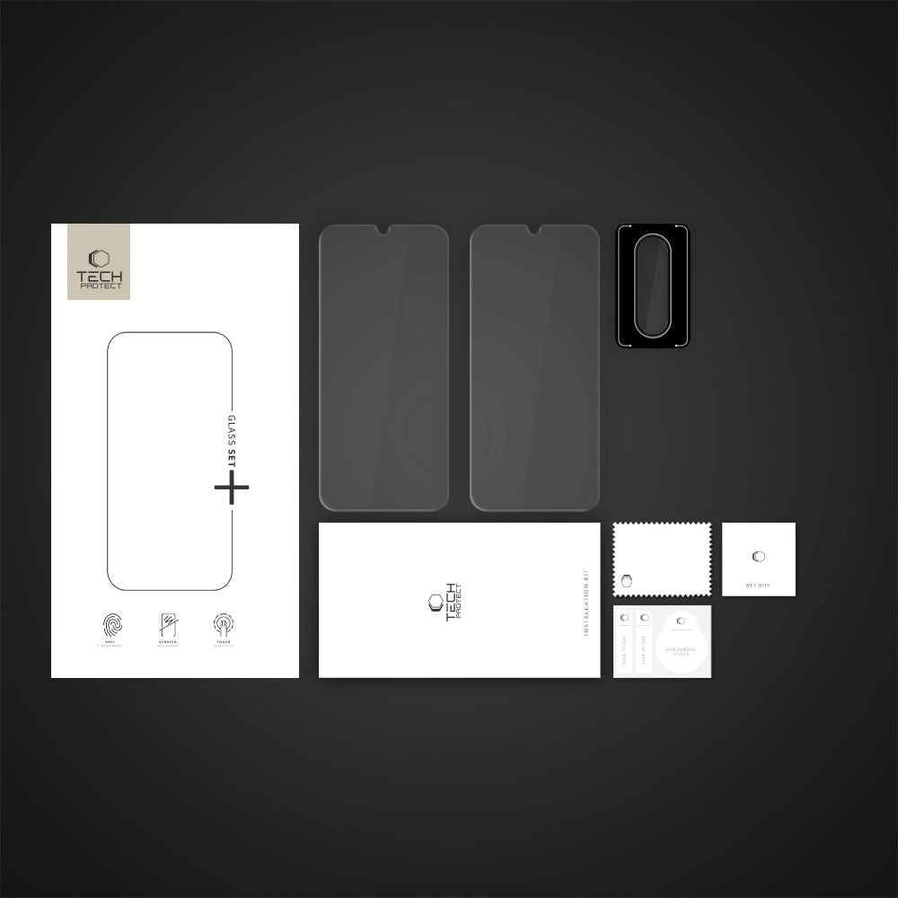 KALJENO STEKLO TECH-PROTECT GLASS SET + GALAXY A26 5G PROZOREN