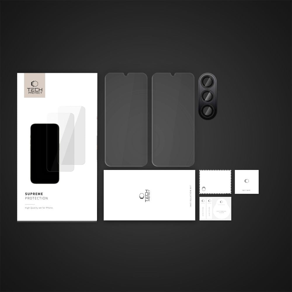 KREPEN STEKLO TECH-PROTECT SUPREME SET GALAXY A16 4G / 5G PROZORNO