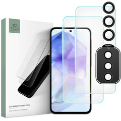 KALJENO STEKLO TECH-PROTECT SUPREME SET GALAXY A55 5G PROZORNO