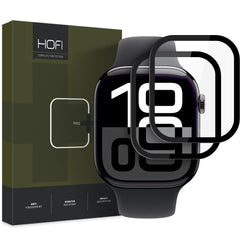 TVRDE KLASO HOFI HYBRID PRO+ 2-PAK APPLE WATCH 10 (46 MM) ČRNA
