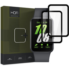 2X TRDNO STEKLO HOFI HYBRID PRO+ 2-PACK GALAXY FIT 3 ČRNA