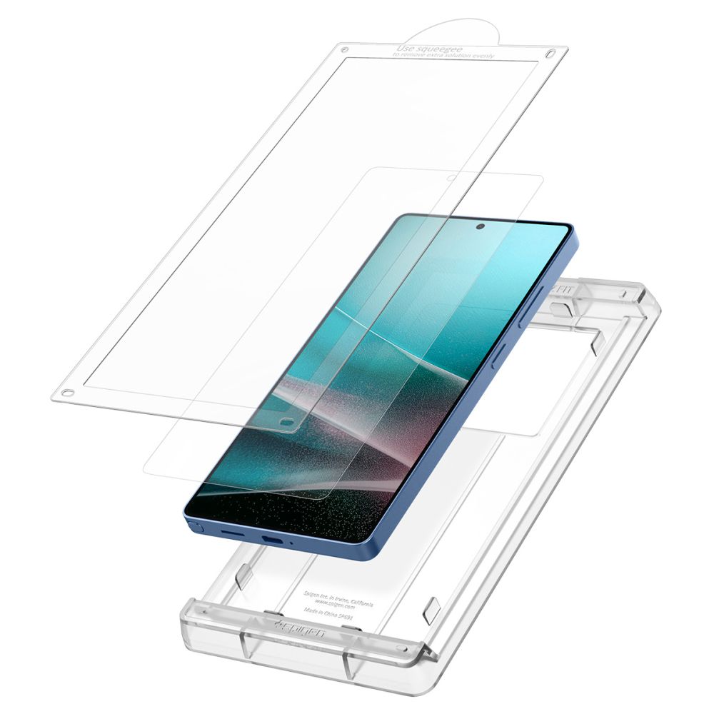 KALJENO STEKLO SPIGEN ELITE SHIELD "EZ FIT" HD GALAXY S25 ULTRA JASNO