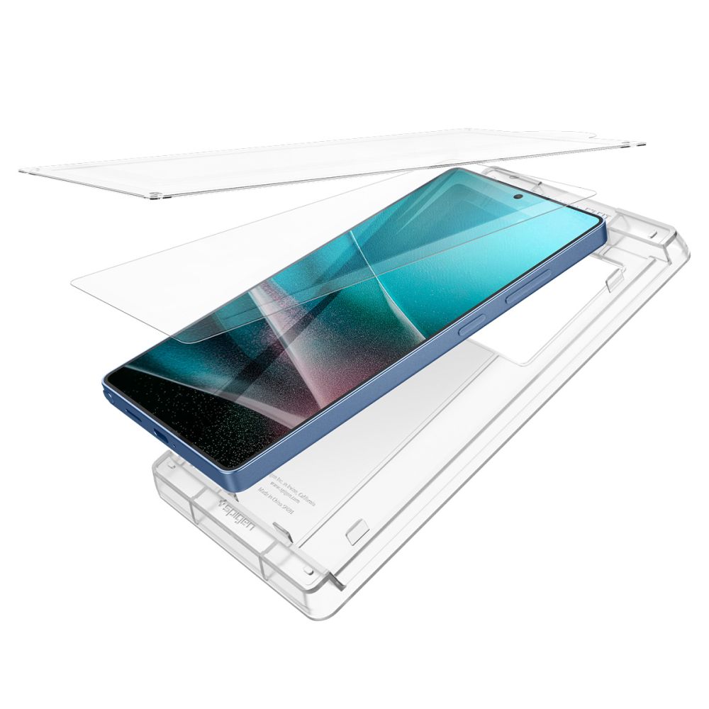 KALJENO STEKLO SPIGEN ELITE SHIELD "EZ FIT" HD GALAXY S25 ULTRA JASNO