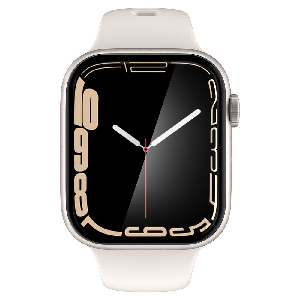2X TRDNO STEKLO ZA APPLE WATCH 41 MM SPIGEN PROFLEX "EZ FIT" 2-PACK PROZORNO