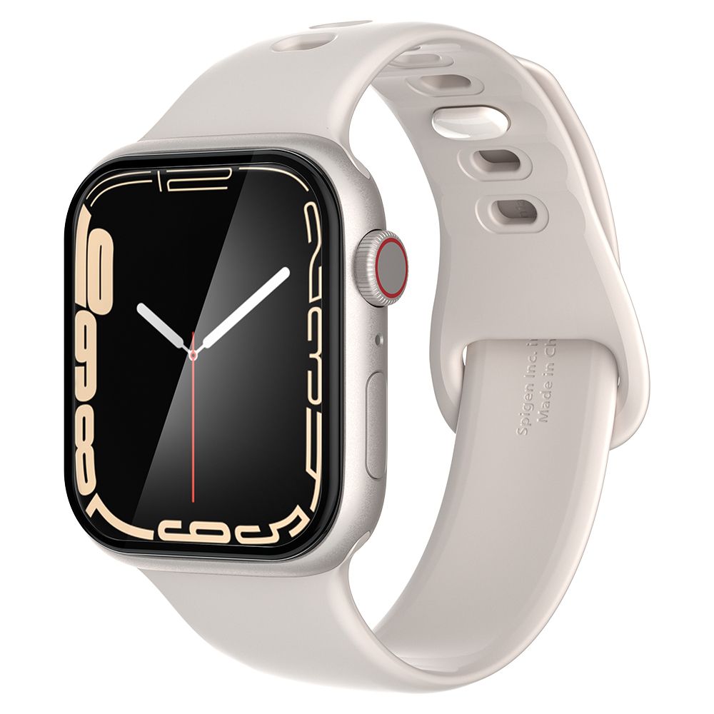 2X TRDNO STEKLO ZA APPLE WATCH 41 MM SPIGEN PROFLEX "EZ FIT" 2-PACK PROZORNO