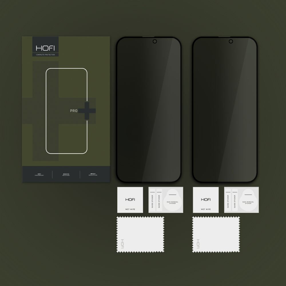 TVRDE KLASO HOFI ANTI SPY GLASS PRO+ 2-PACK IPHONE 16 PLUS ZASEBNO