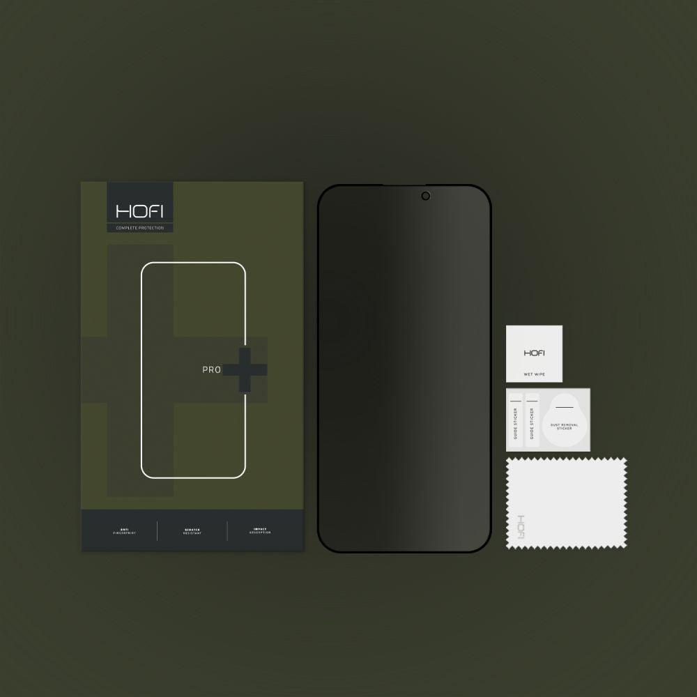 ANTI-SPY ODPORN STEKLO HOFI ANTI SPY GLASS PRO+ IPHONE 14 PRO MAX ZASEBNOST