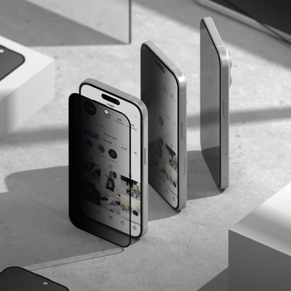 TRDNO STEKLO RINGKE EASY SLIDE 2-PACK IPHONE 16 PRO MAX ZASEBNO
