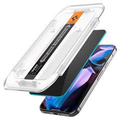 TRDNO STEKLO SPIGEN GLAS.TR "EZ FIT" 2-PACK GOOGLE PIXEL 9 PRO XL ZASEBNO
