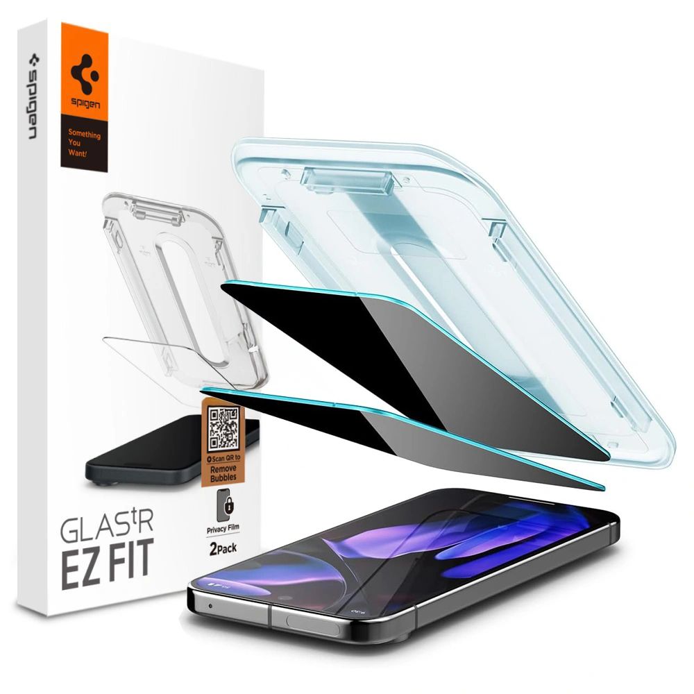 TRDNO STEKLO SPIGEN GLAS.TR "EZ FIT" 2-PACK GOOGLE PIXEL 9 PRO XL ZASEBNO
