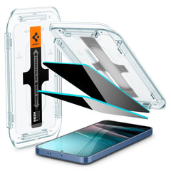 KREPEN STEKLO SPIGEN GLAS.TR "EZ FIT" HD 2-PACK GALAXY S24+ PLUS / S25+ PLUS PRIVACY