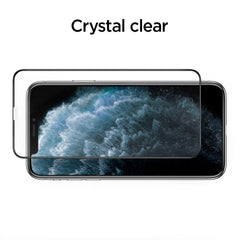 TRDNO STEKLO SPIGEN ALM GLASS FC IPHONE 11 PRO MAX ČRNA