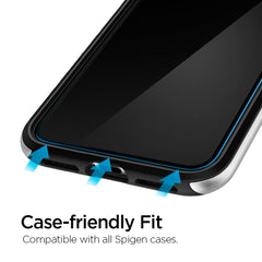 TRDNO STEKLO SPIGEN ALM GLAS.TR SLIM 2-PACK IPHONE 11