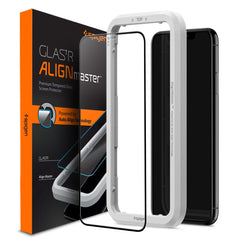 KALJENO STEKLO SPIGEN ALM GLASS FC IPHONE 11 ČRNA