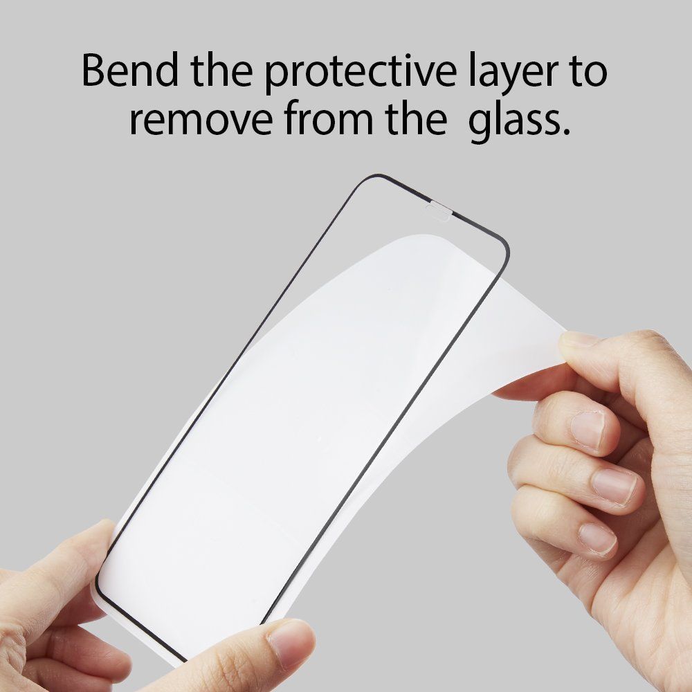 TRDNO STEKLO SPIGEN GLASS FC IPHONE X/XS ČRNA