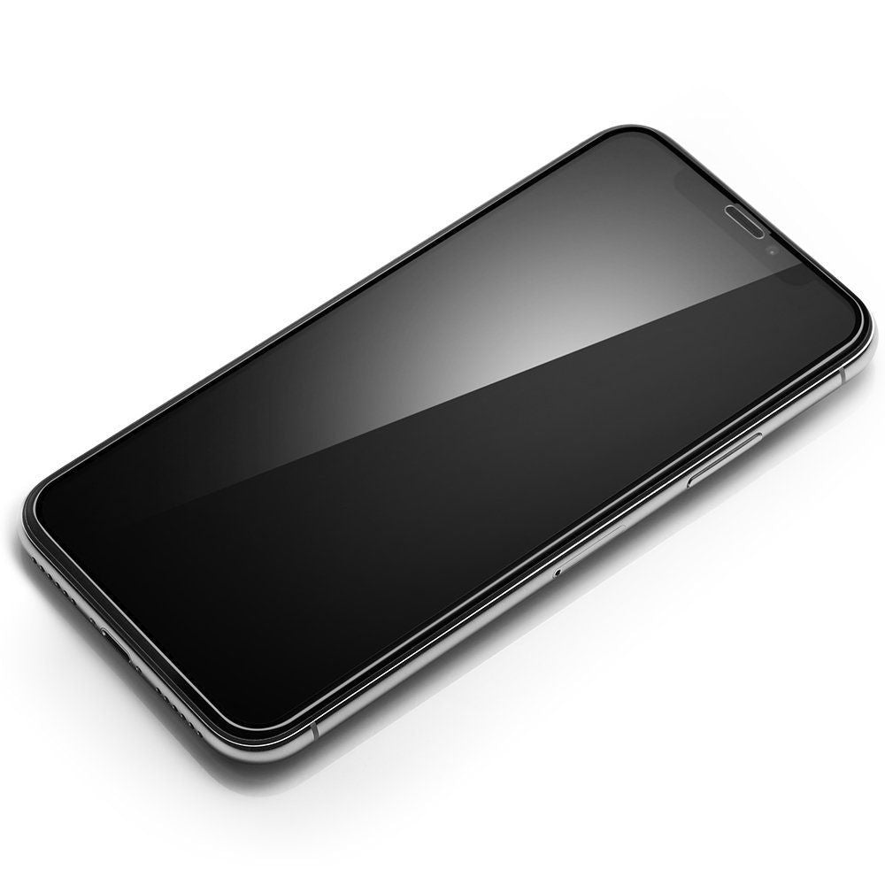 TRDNO STEKLO SPIGEN GLASS FC IPHONE X/XS ČRNA