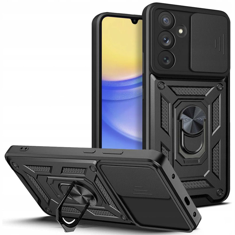 OVITEK TECH-PROTECT CAMSHIELD PRO GALAXY A15 4G / 5G ČRN.