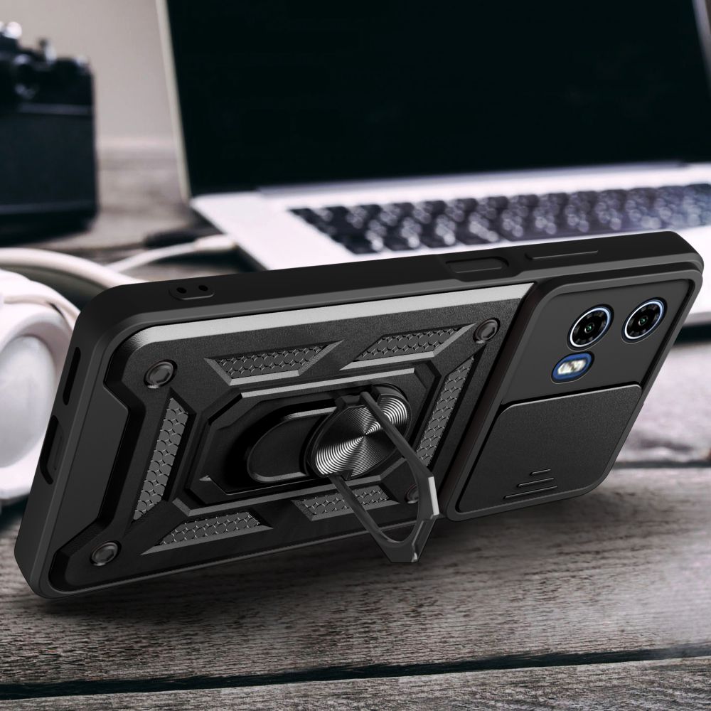 OVITEK TECH-PROTECT CAMSHIELD PRO MOTOROLA MOTO G24 / G24 POWER / G04 ČRNA
