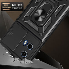 OVITEK ZA MOTOROLA MOTO G85 5G TECH-PROTECT CAMSHIELD PRO ČRN.