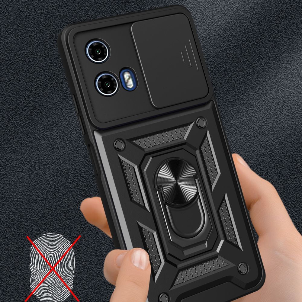 OVITEK ZA MOTOROLA MOTO G85 5G TECH-PROTECT CAMSHIELD PRO ČRN.