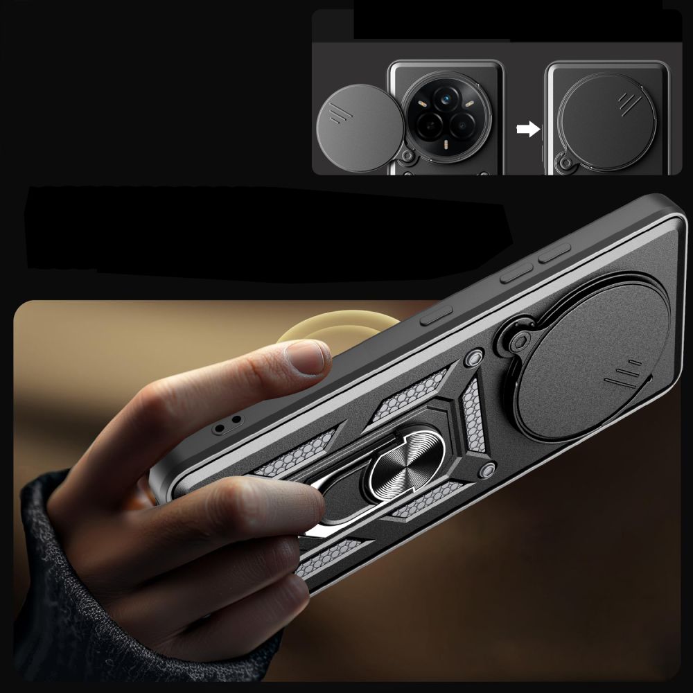 OVITEK TECH-PROTECT CAMSHIELD PRO REALME 14 PRO+ PLUS 5G ČRN.