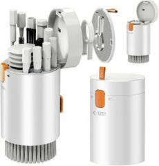 TECH-PROTECT CS01 ČISTILNI SET 20V1 ZA TELEFON, SLUŠALKE, TABLICO IN PRENOSNI RAČUNALNIK BELO