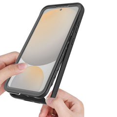 OVITEK TECH-PROTECT DEFENSE MAGSAFE GALAXY S25 ČRN.