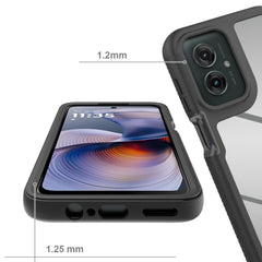 OVITEK TECH-PROTECT DEFENSE MOTOROLA MOTO G55 5G ČRN.