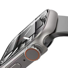 360° ZAŠČITNA OVITKA ZA APPLE WATCH 44 MM DOOP DEFENSE 360GUARD TITAN/ORANŽNA