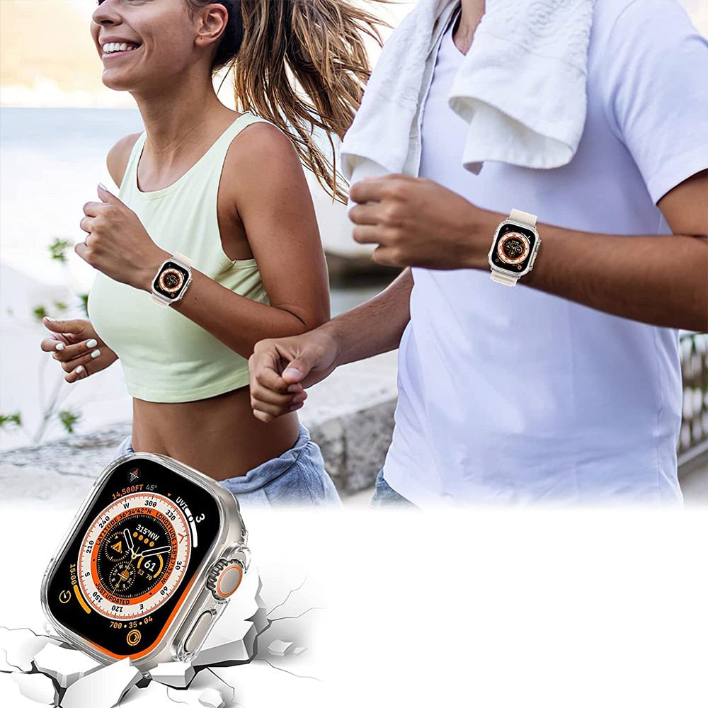 360° ZAŠČITNA OVITKA ZA APPLE WATCH ULTRA 1 / 2 (49 MM) TECH-PROTECT DEFENSE360 CLEAR