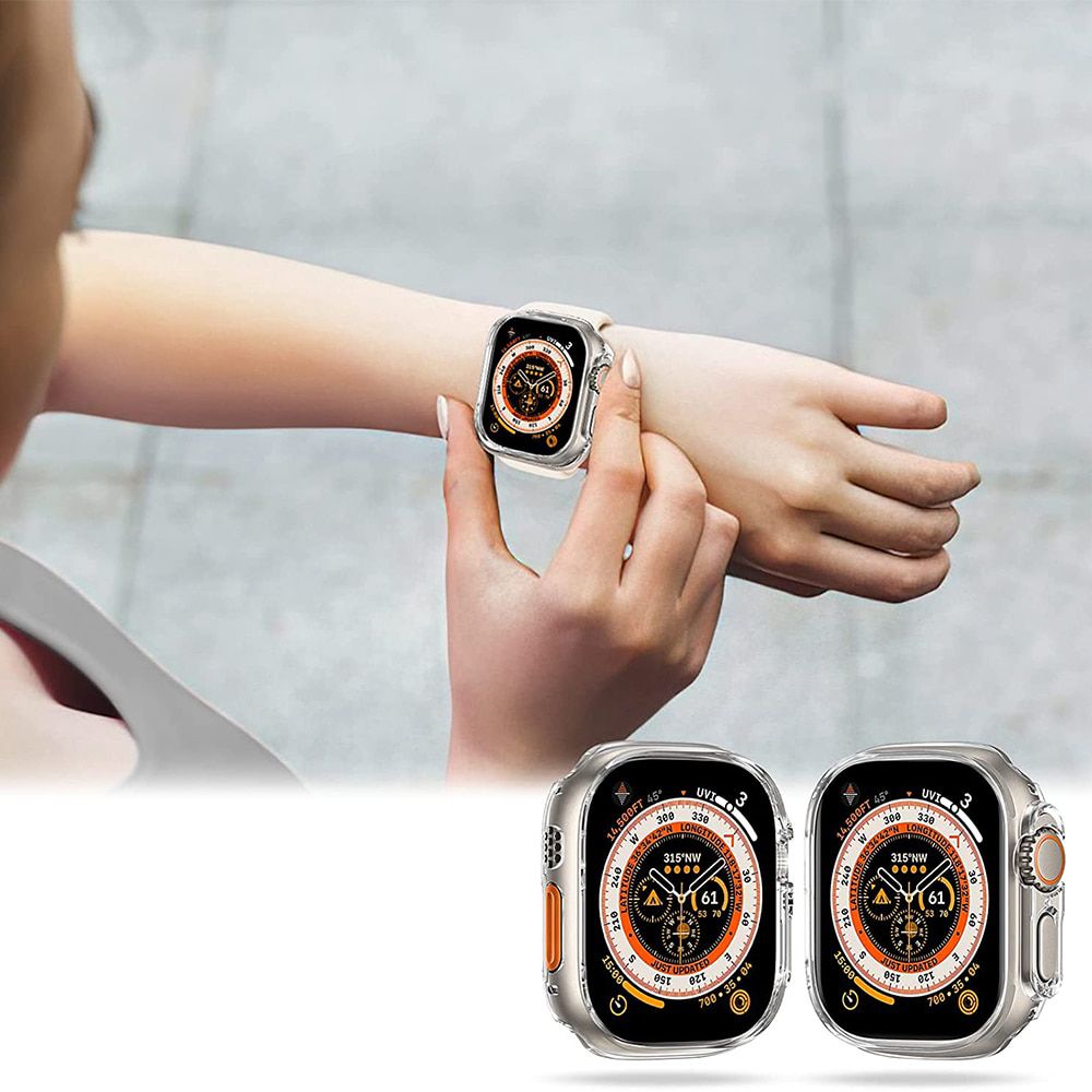 360° ZAŠČITNA OVITKA ZA APPLE WATCH ULTRA 1 / 2 (49 MM) TECH-PROTECT DEFENSE360 CLEAR