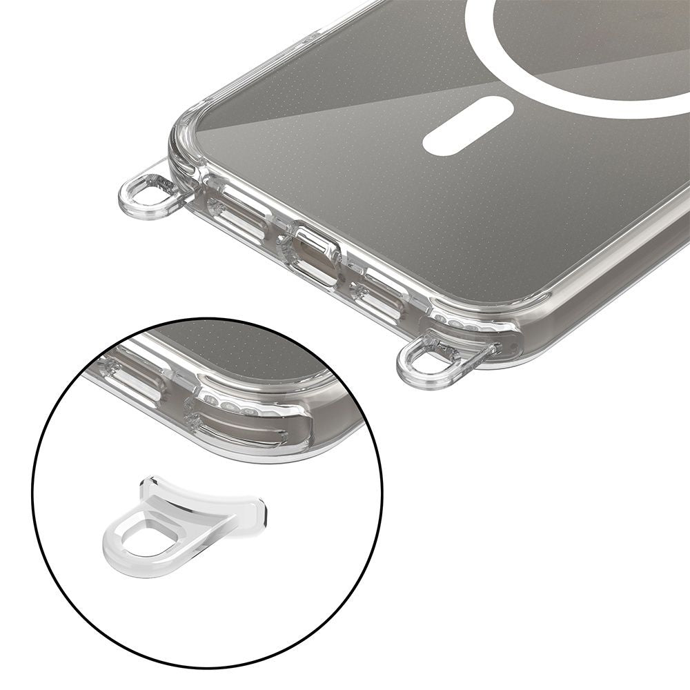 TECH-PROTECT FLEXAIR CHAIN MAGSAFE IPHONE 16 PRO MAX ČRNA IN TAUPA