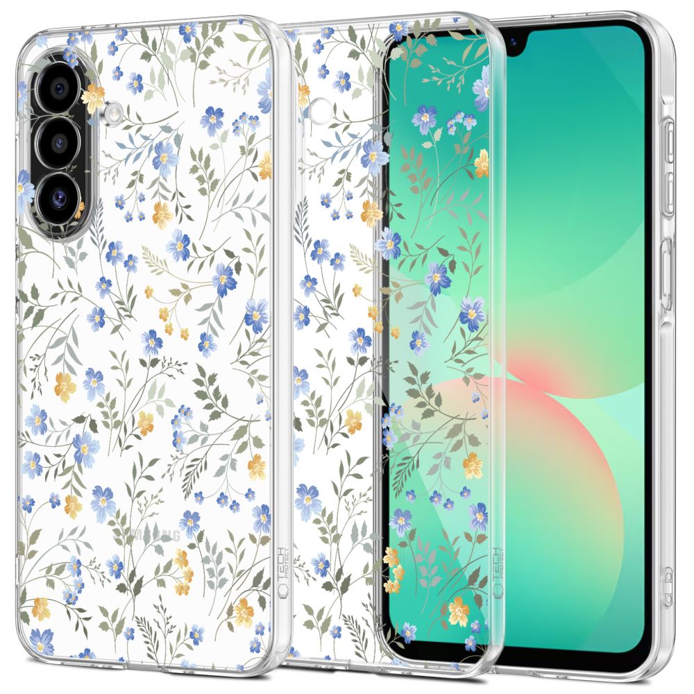 OVITEK TECH-PROTECT FLEXAIR GALAXY A26 5G SPOMLADANSKI CVETOVI