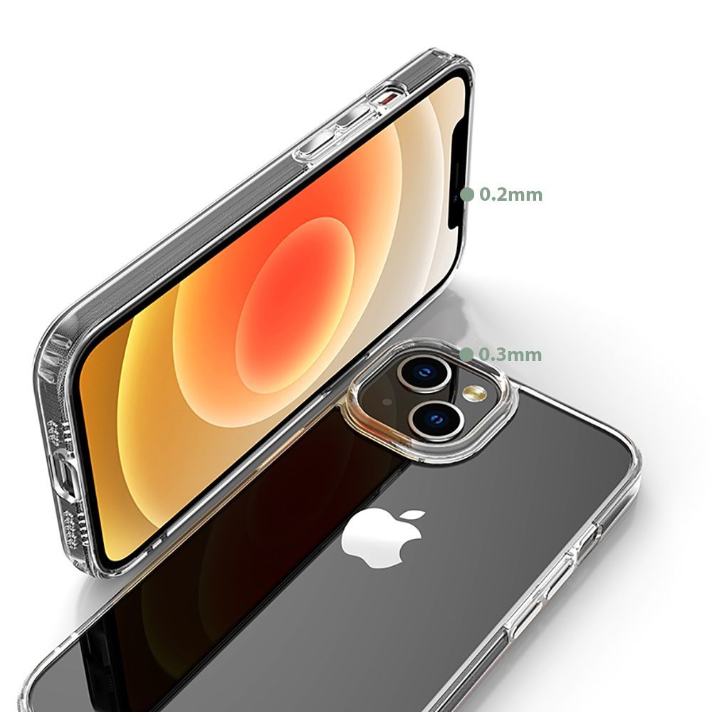 OVITEK ZA IPHONE 14 HEYCASE AIR DEFENSE CLEAR