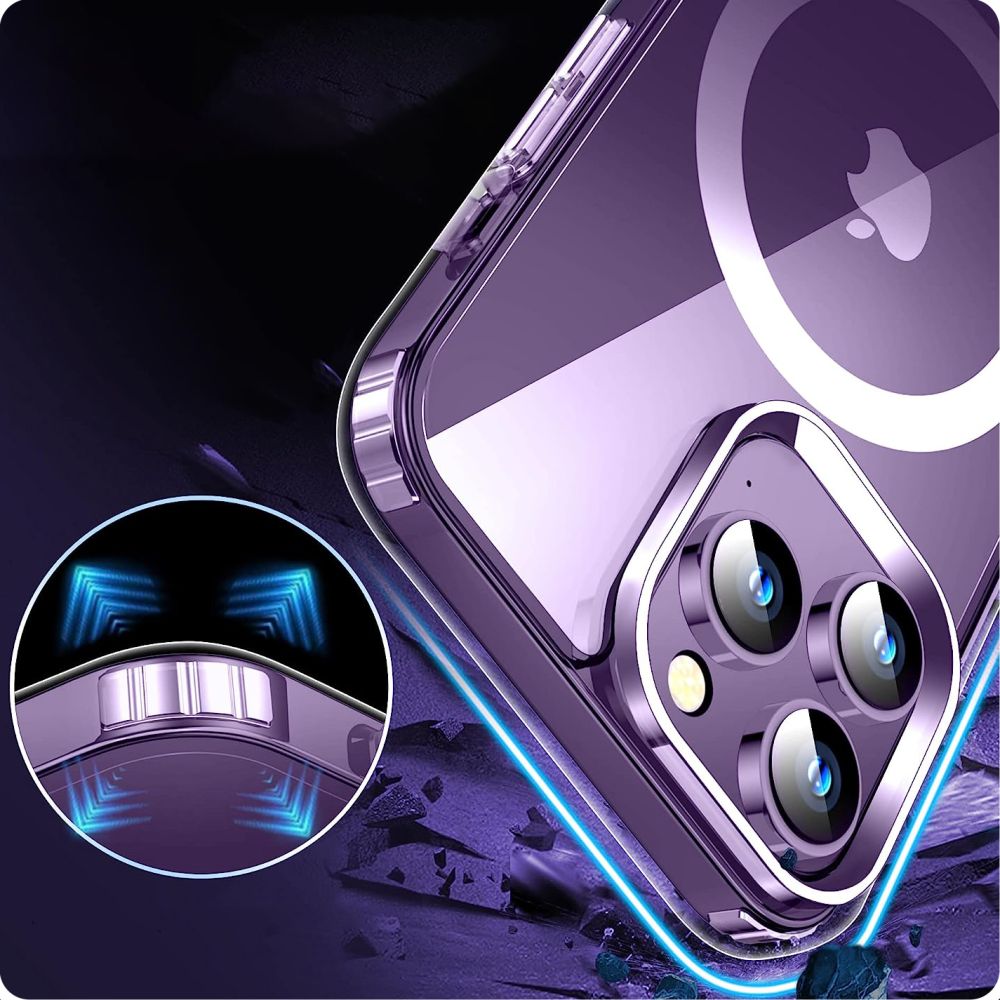 OVITEK ZA IPHONE 15 PRO MAX MAGSAFE HEYCASE AIR DEFENSE CLEAR