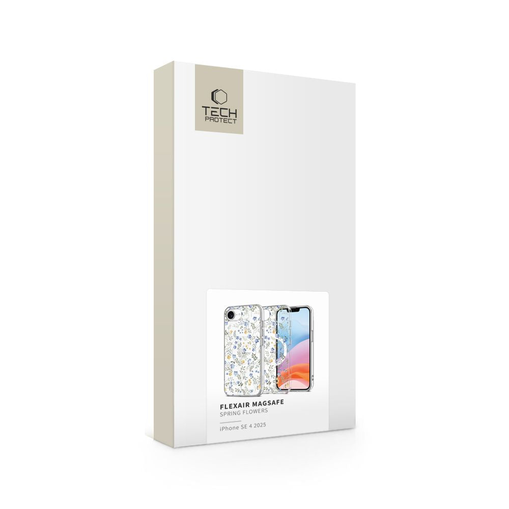 OVITEK TECH-PROTECT FLEXAIR MAGSAFE IPHONE 16E SPOMLADANSKI CVETOVI
