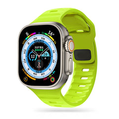 REMENIČEK DOOP ICONBAND LINE APPLE WATCH 6 / 7 / 8 / 9 / 10 / SE / ULTRA 1 / 2 (44 / 45 / 46 / 49 MM) LIME