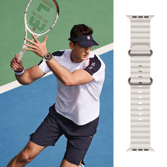 REMENIČ DOOP ICONBAND PRO ZA APPLE WATCH 6 / 7 / 8 / 9 / 10 / SE / ULTRA 1 / 2 (44 / 45 / 46 / 49 MM) BEŽ