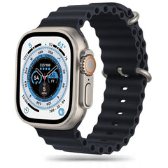 REMENIČEK DOOP ICONBAND PRO APPLE WATCH 6 / 7 / 8 / 9 / 10 / SE / ULTRA 1 / 2 (44 / 45 / 46 / 49 MM) ČRNA