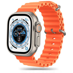REMENIČEK DOOP ICONBAND PRO APPLE WATCH 6 / 7 / 8 / 9 / 10 / SE / ULTRA 1 / 2 (44 / 45 / 46 / 49 MM) ORANŽNA